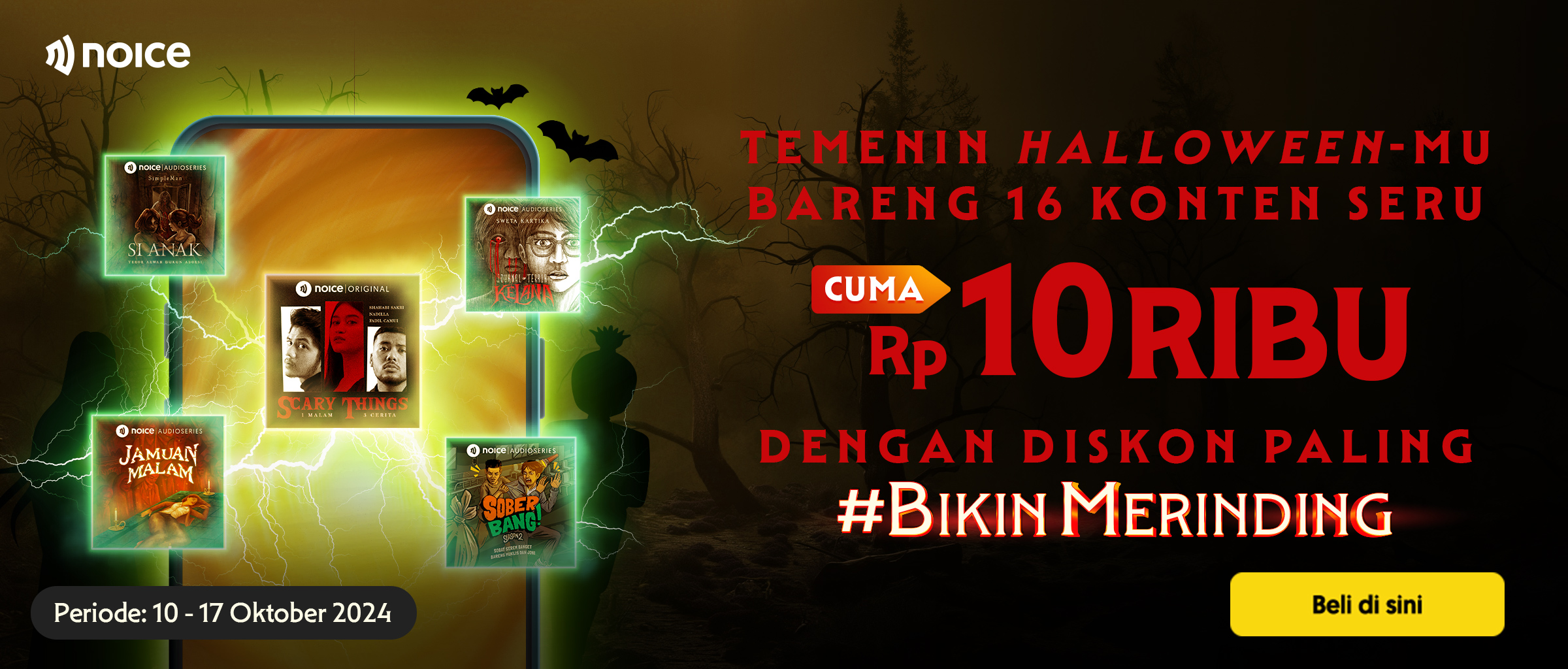 Siap-siap Ketemu Penampakan Diskon Paling #BikinMerinding! 